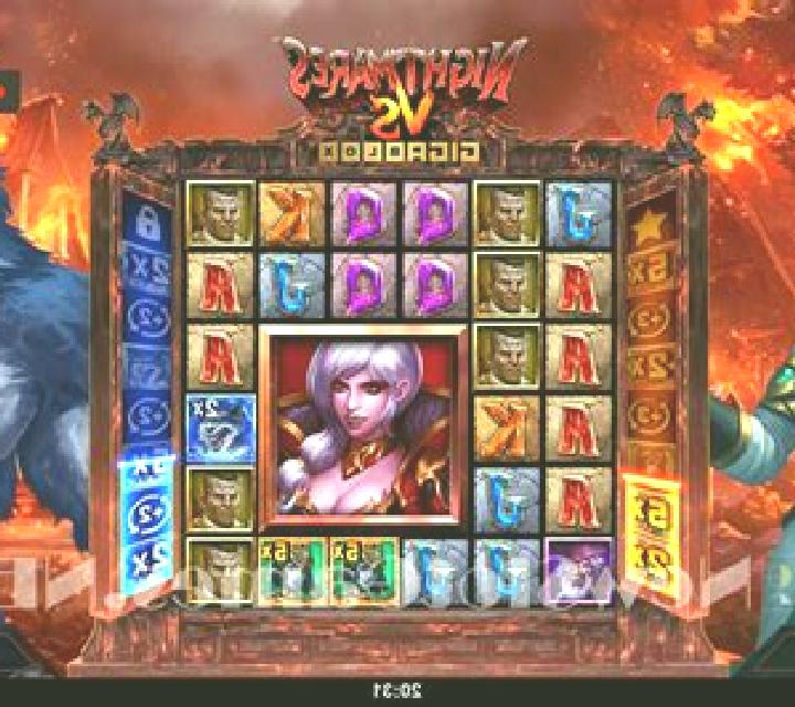 Nightmares vs GigaBlox slot machine