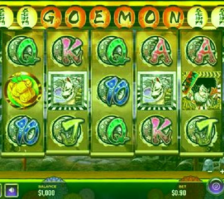 Ninja Hero Goemon slot machine