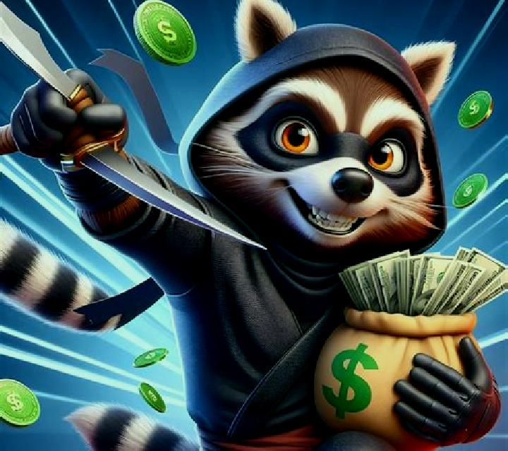 Ninja Raccoon Frenzy slot game