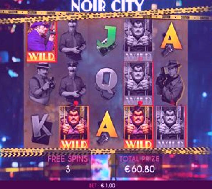 Noir City slot machine