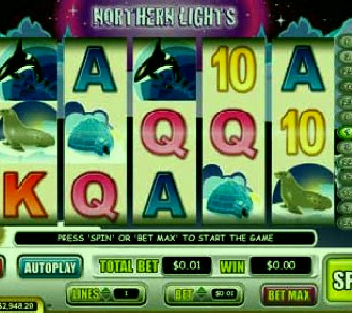 Northern Lights slot machine