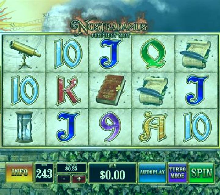 Nostradamus slot game