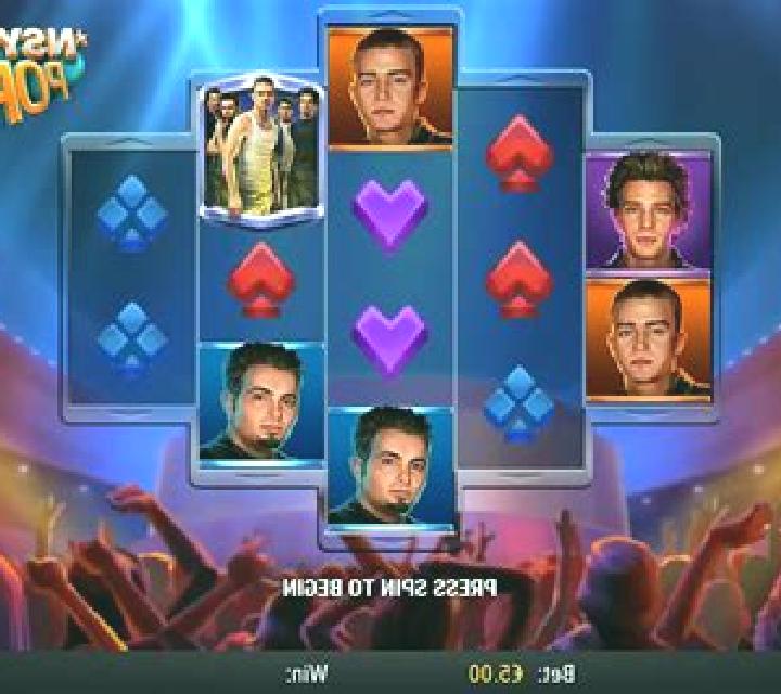 NSYNC Pop slot game