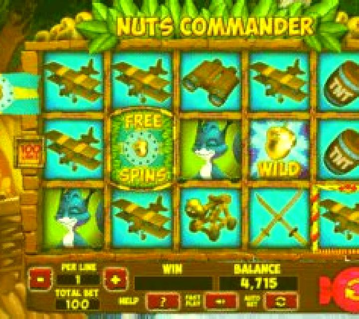 Nuts Commander slot