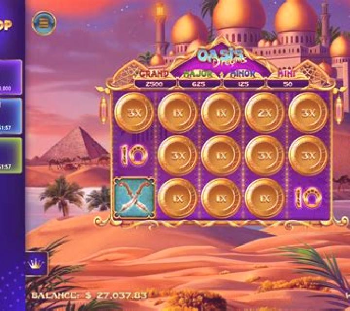 Oasis Dreams (NeoGames) online slot