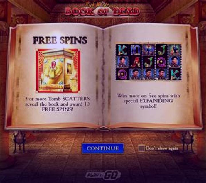Oasis of Dead slot game