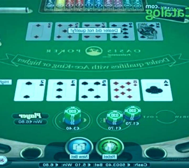 Oasis Poker Professional Series Low Limit slot