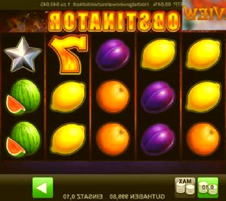 Obstinator slot game