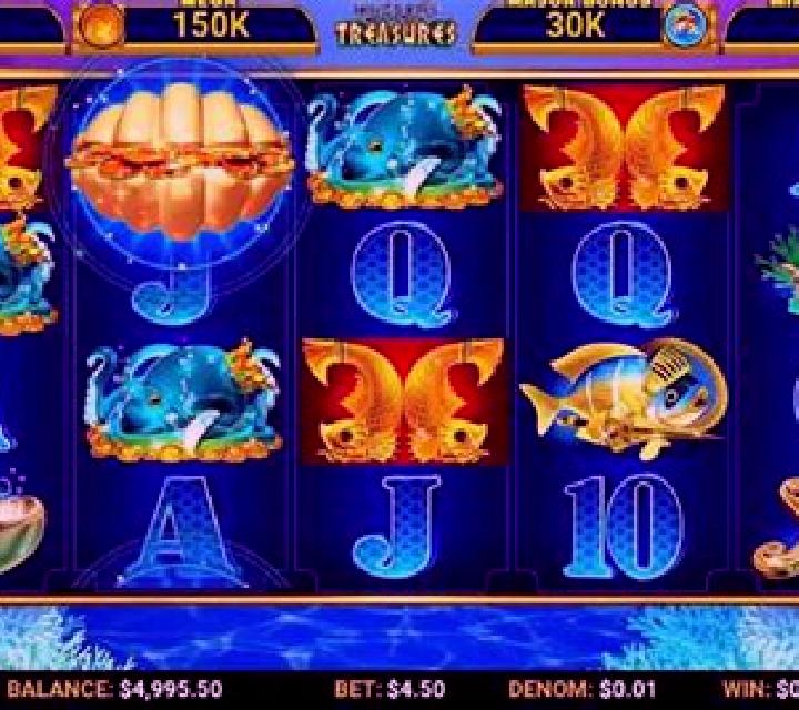 Ocean Spin Kingdom s Treasures slot machine