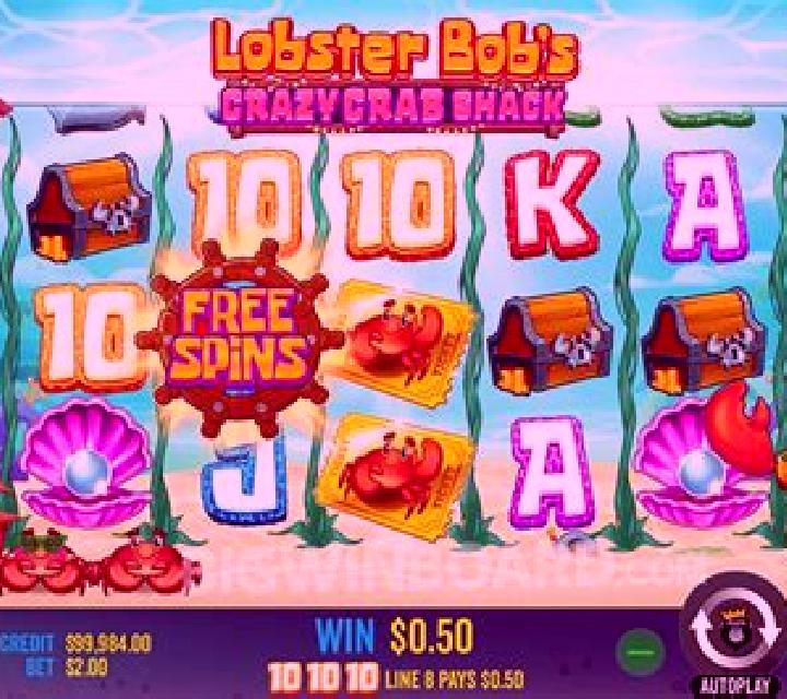 Octo s Crab Shack slot machine