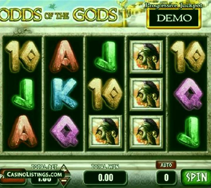 Odds of the Gods slot