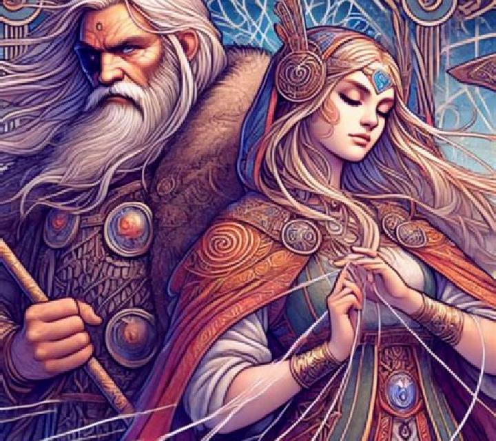 Odin and Frigg slot game