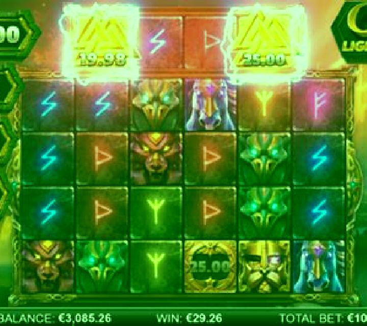 Odin Lightning Blitz slot game