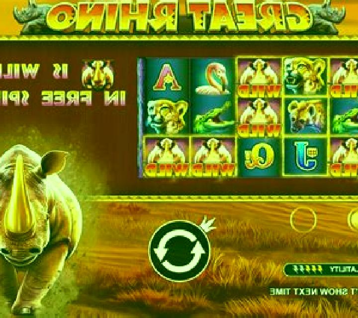 Oggy and Rhino slot game