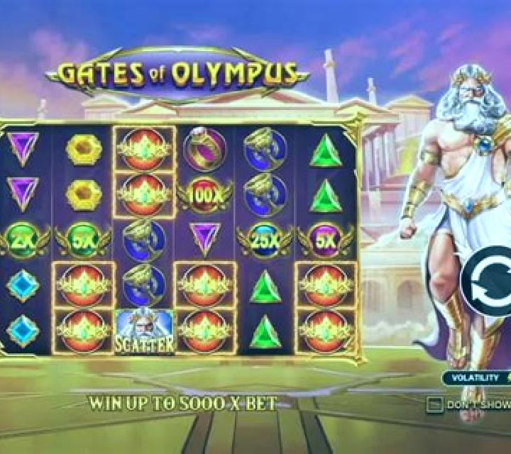Olympus Strikes UltraTap slot machine