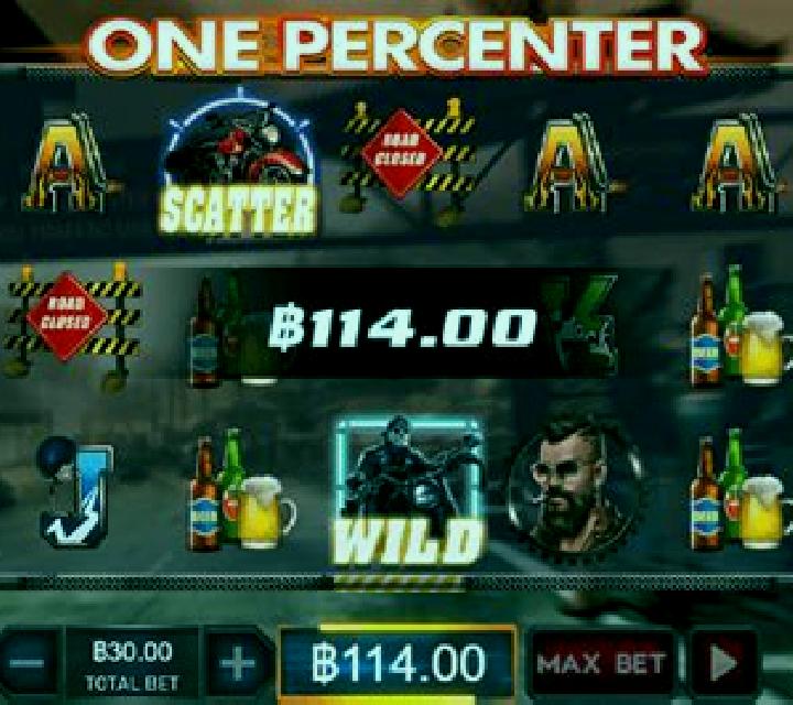 One Percenter slot game