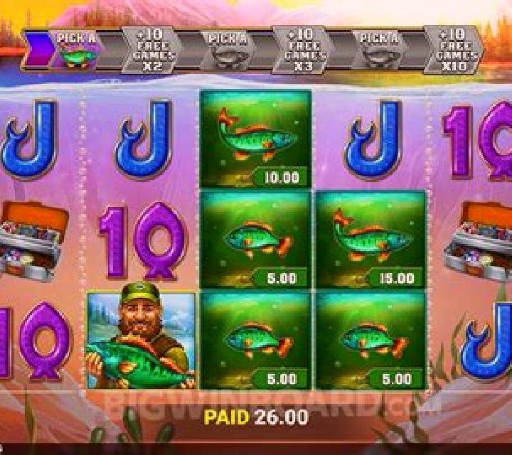 Onestick Fishing slot game