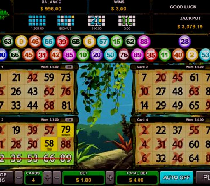 Open Sesame Bingo slot machine