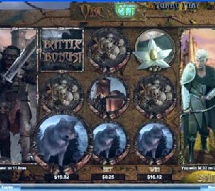 Orc vs Elf slot game