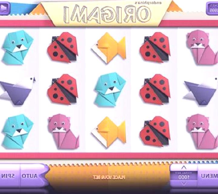 Origami slot game