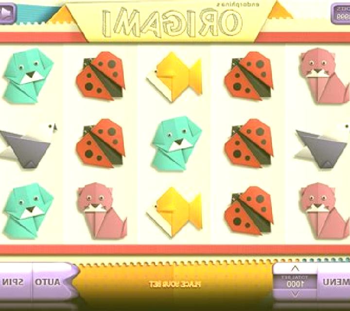 Origami slot