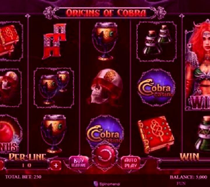 Origins of Cobra slot game