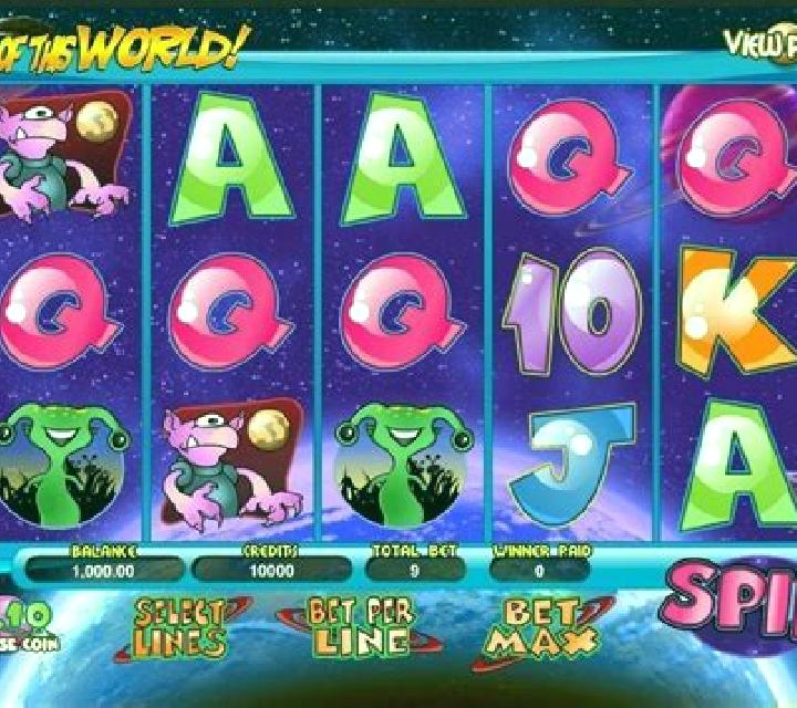 Out of This World (Betsoft) slot machine