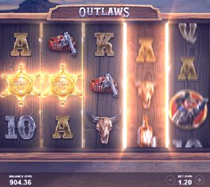 Outlaws Adventure slot machine