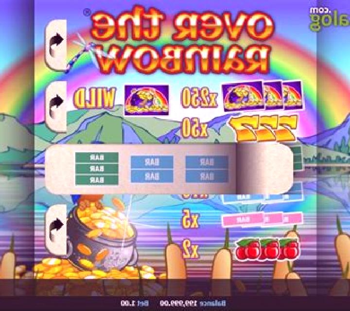 Over the Rainbow Pull Tab slot