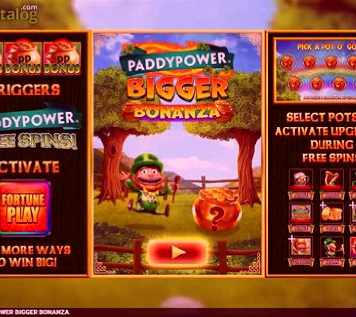 Paddy Power Bigger Bonanza slot