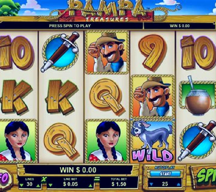 Pampa Treasures slot game