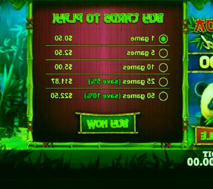 Panda Gold Scratchcard online slot