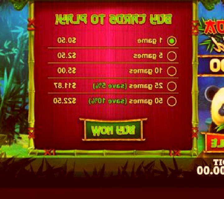 Panda Gold Scratchcard slot game