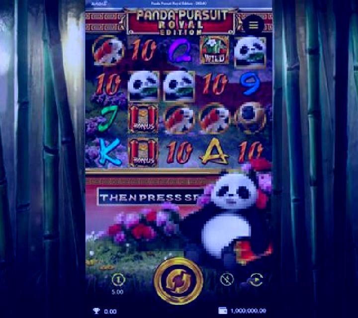 Panda Pursuit Royal Edition slot game