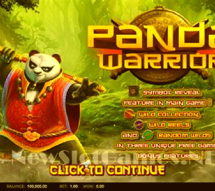 Panda Warrior (Swintt) online slot