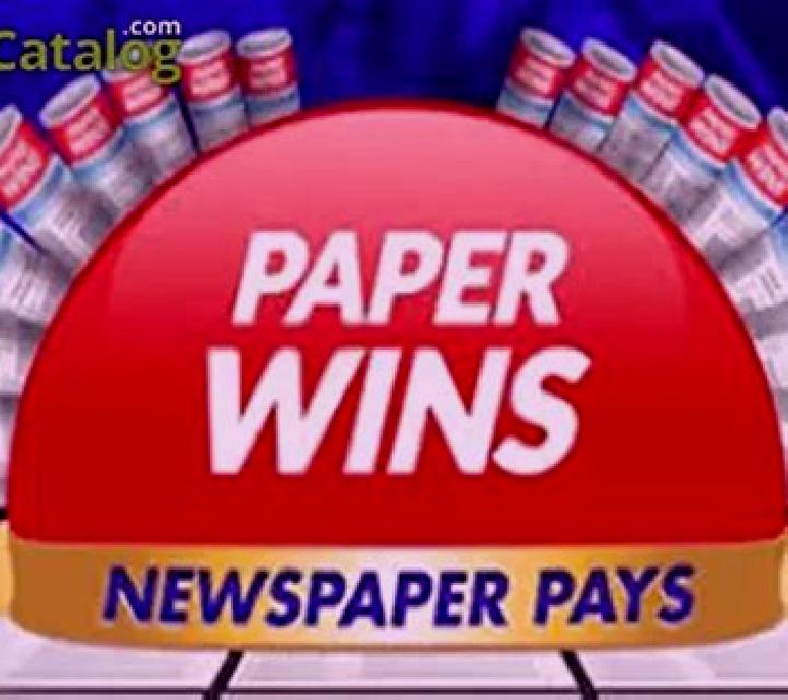 Paper Wins slot machine