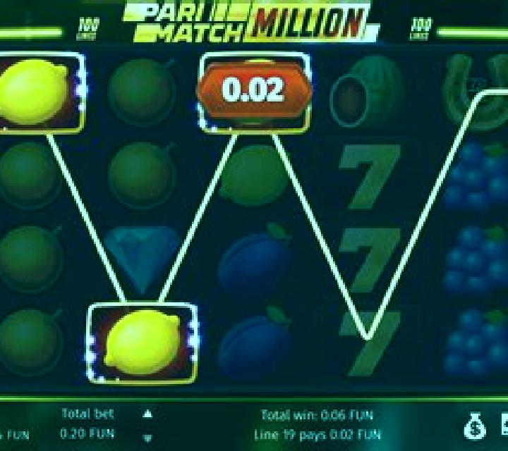 Parimatch Million slot
