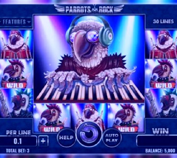 Parrots Rock online slot