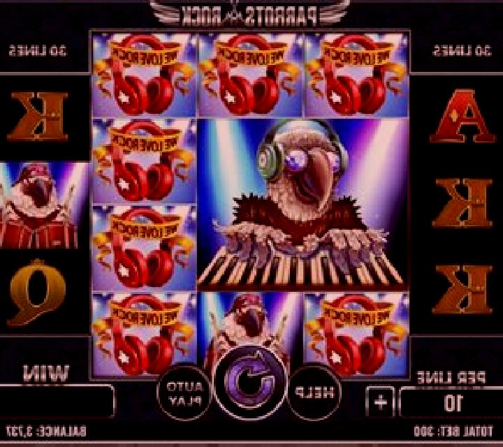 Parrots Rock slot machine
