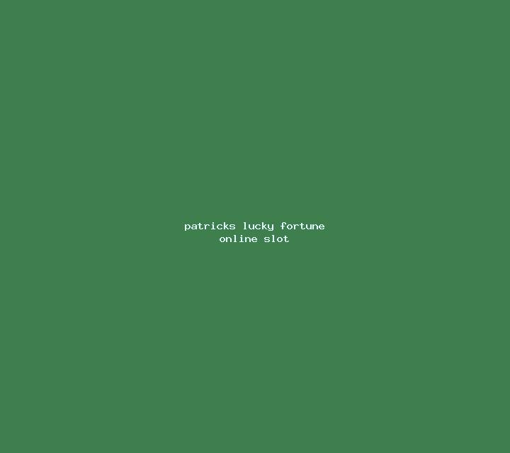 Patrick s Lucky Fortune online slot