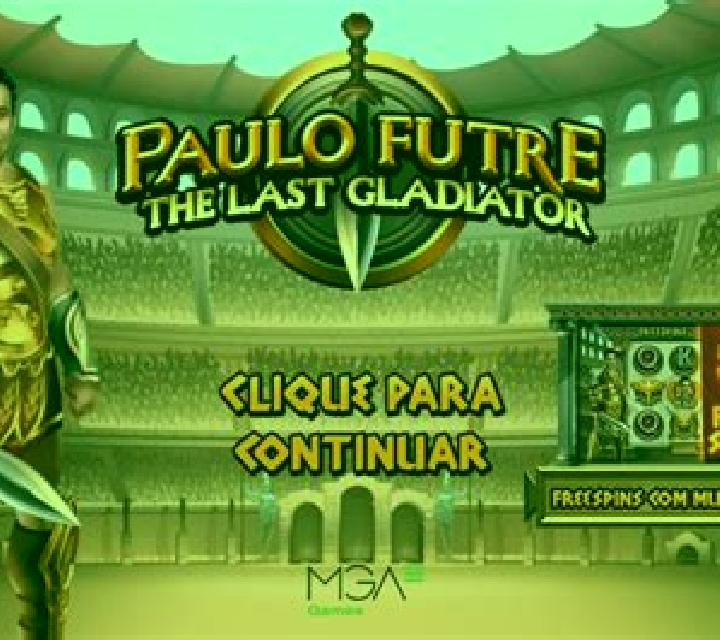Paulo Futre The Last Gladiator slot