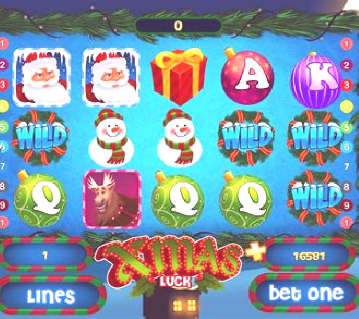 Pawsome Xmas slot machine