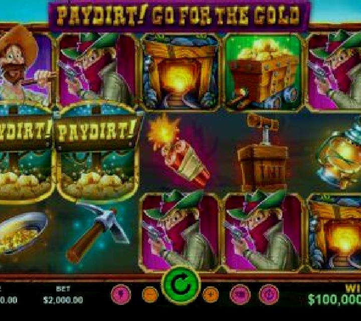 Paydirt! Go for the Gold slot machine