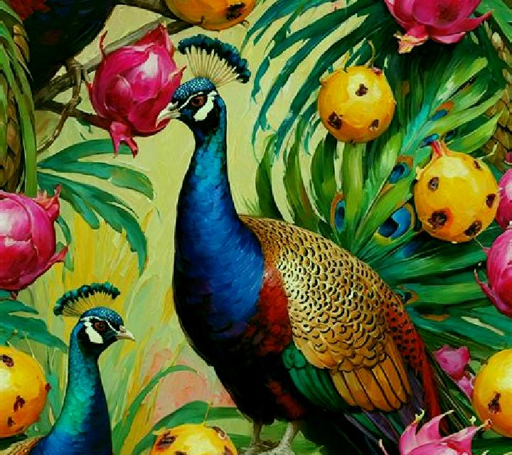 Peacock And Dragon online slot