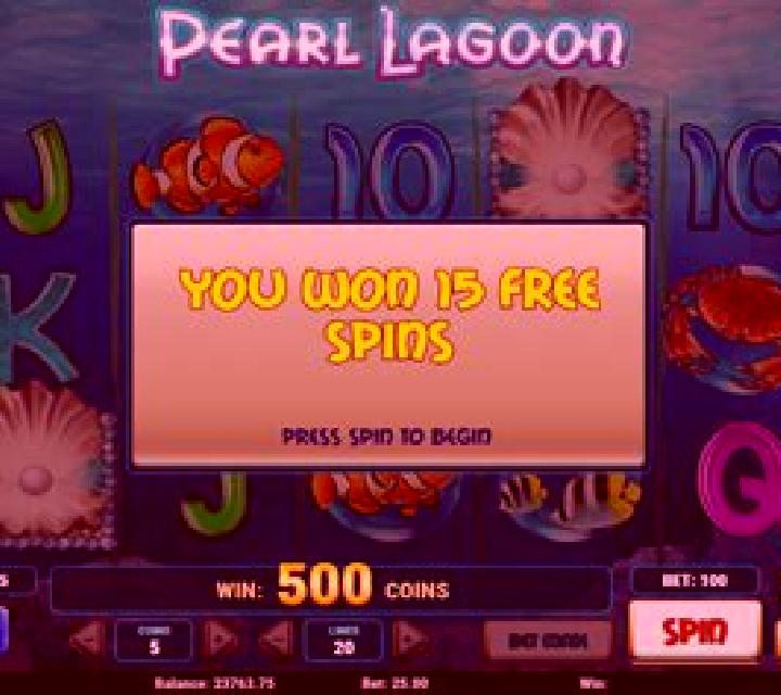 Pearl Lagoon slot machine