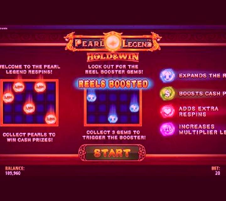 Pearl Legend Hold and Win online slot