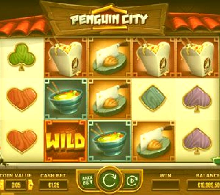 Penguin City slot game