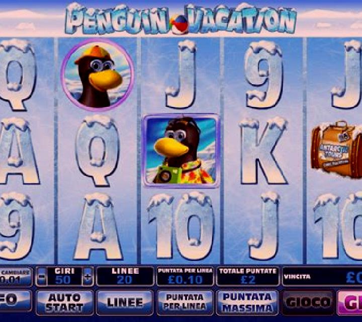 Penguin Vacation (Playtech) slot game