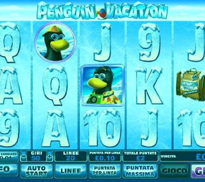 Penguin Vacation (Playtech) slot machine
