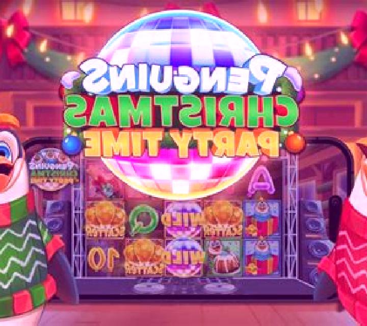 Penguins Christmas Party Time slot machine